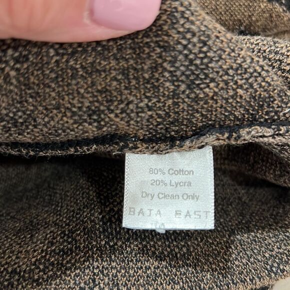 Baja East Animal Print Cropped Sweater size 2 EUC - Picture 16 of 16